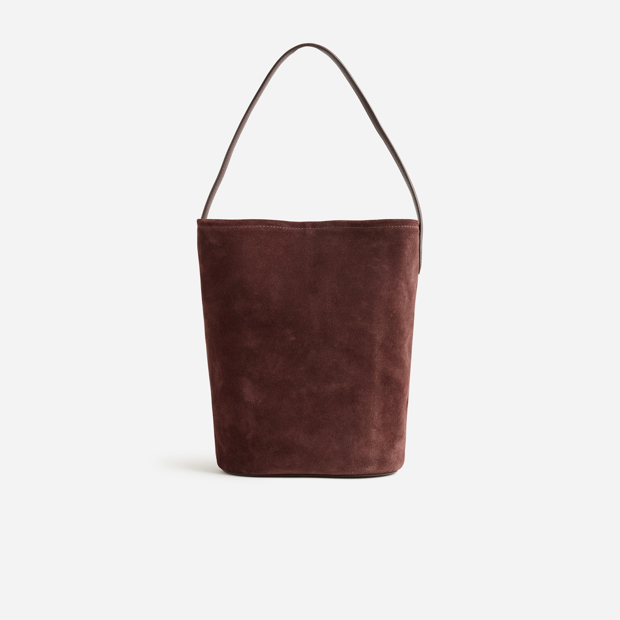 Women's Stylish Suede Bucket Bag