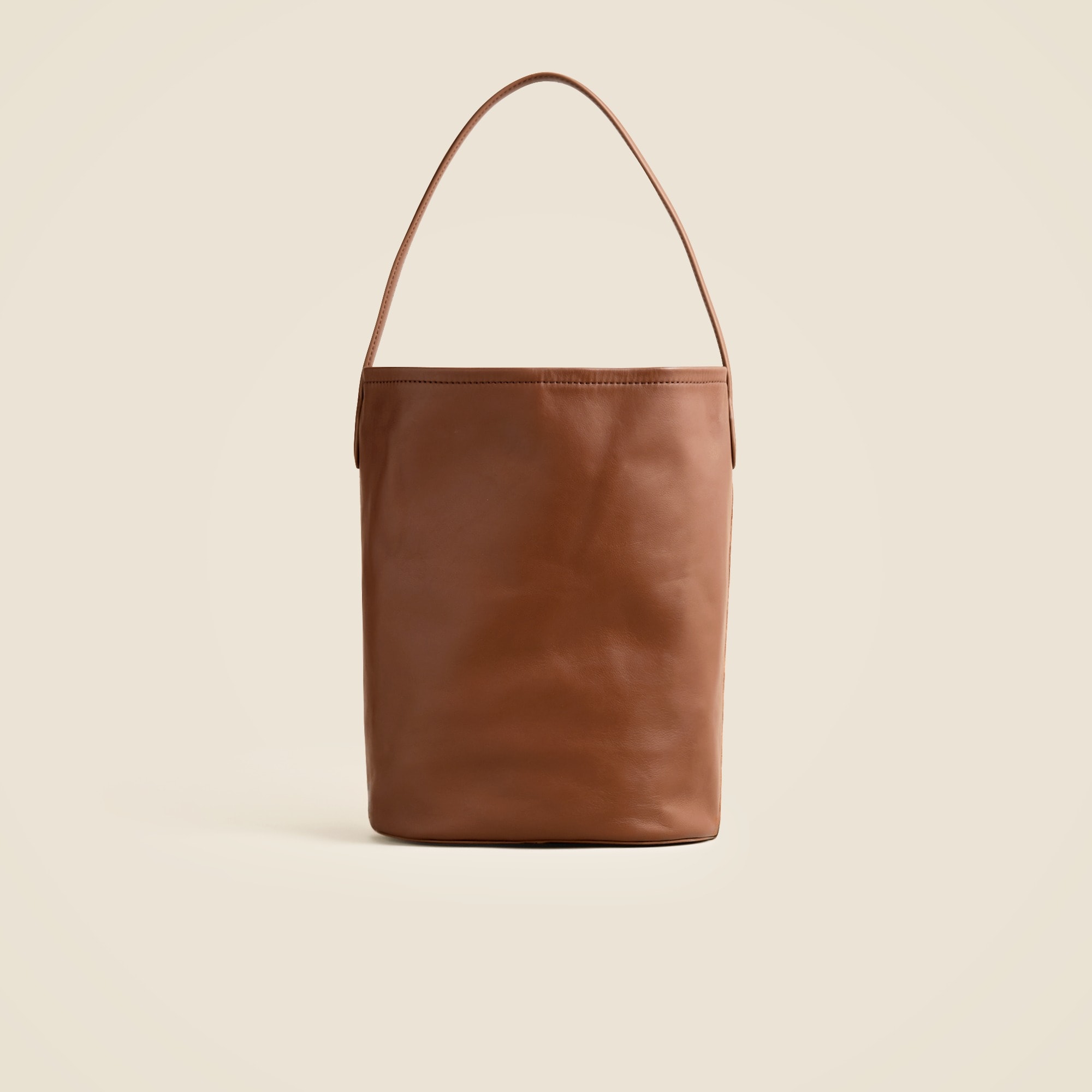 Berkeley bucket bag in leather and suede