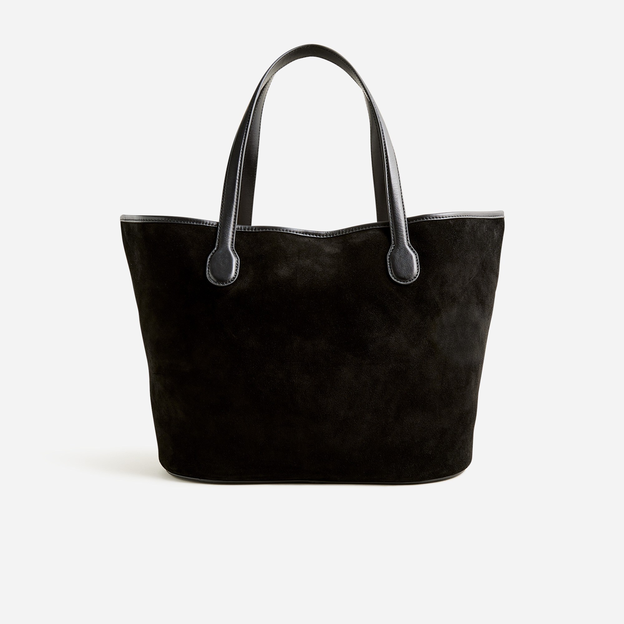Berkeley tote in leather and suede