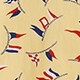 NAUTICAL FLAG YELLOW WH