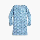 Girls' floral pocket T-shirt dress