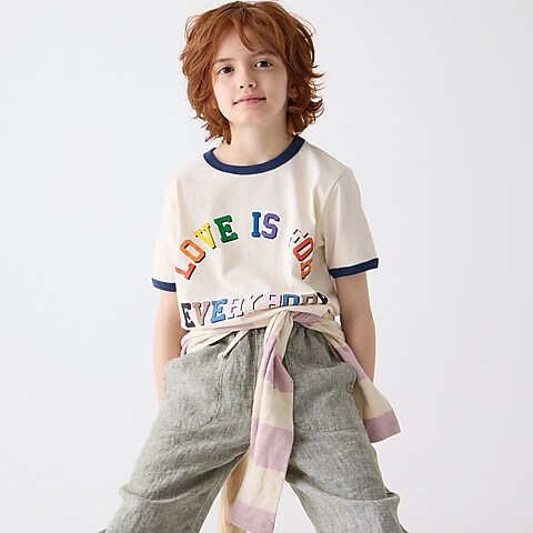 boys Kids' "Love is for Everybody" graphic T-shirt