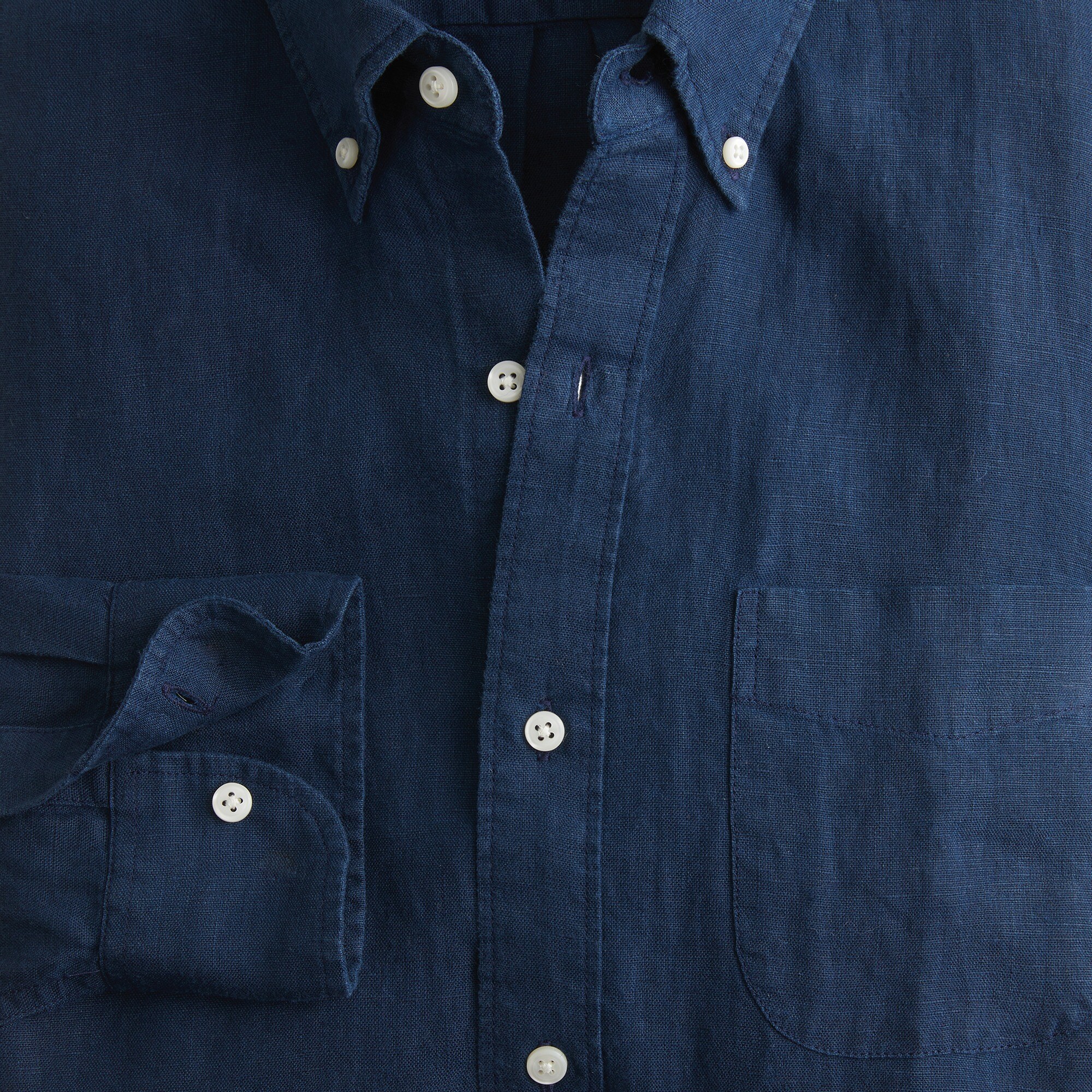 Slim Baird McNutt Irish linen shirt