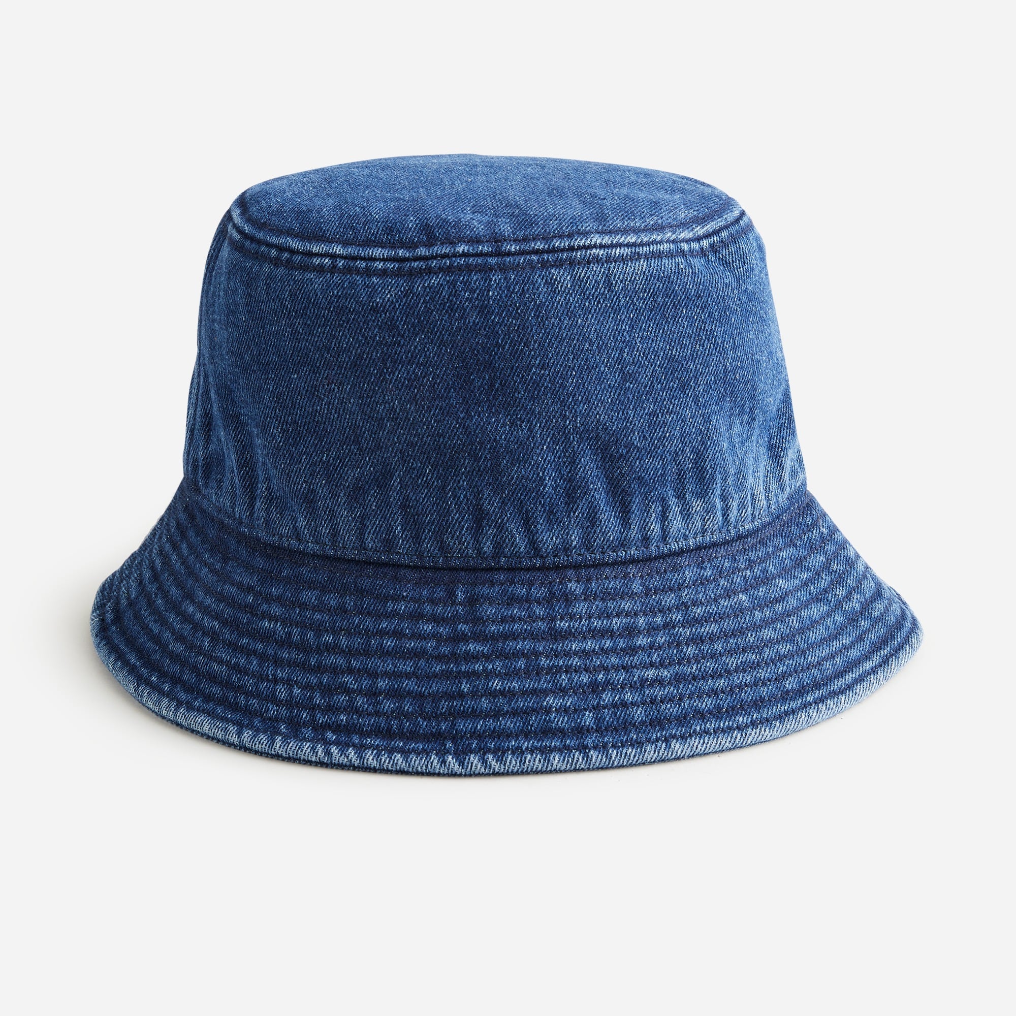J.Crew: Denim Bucket Hat For Women