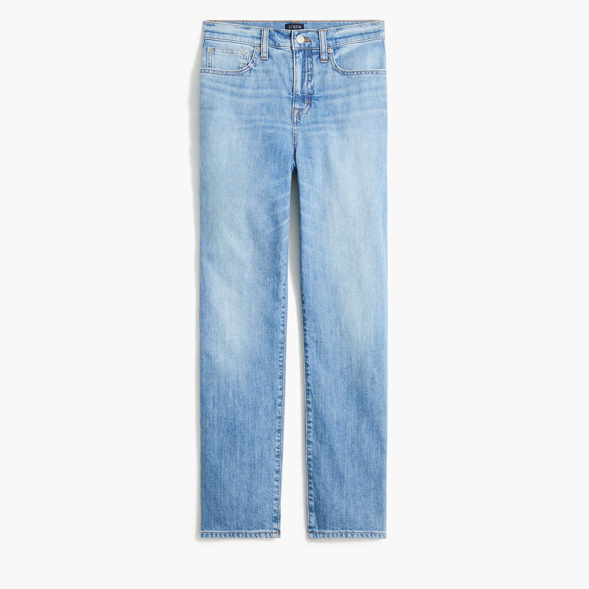 【WONDER WONDER】Dizzy Summer Vintage L Wide Hemp Denim PT Women's Vintage Blue High Rise Straight Stretch Jeans