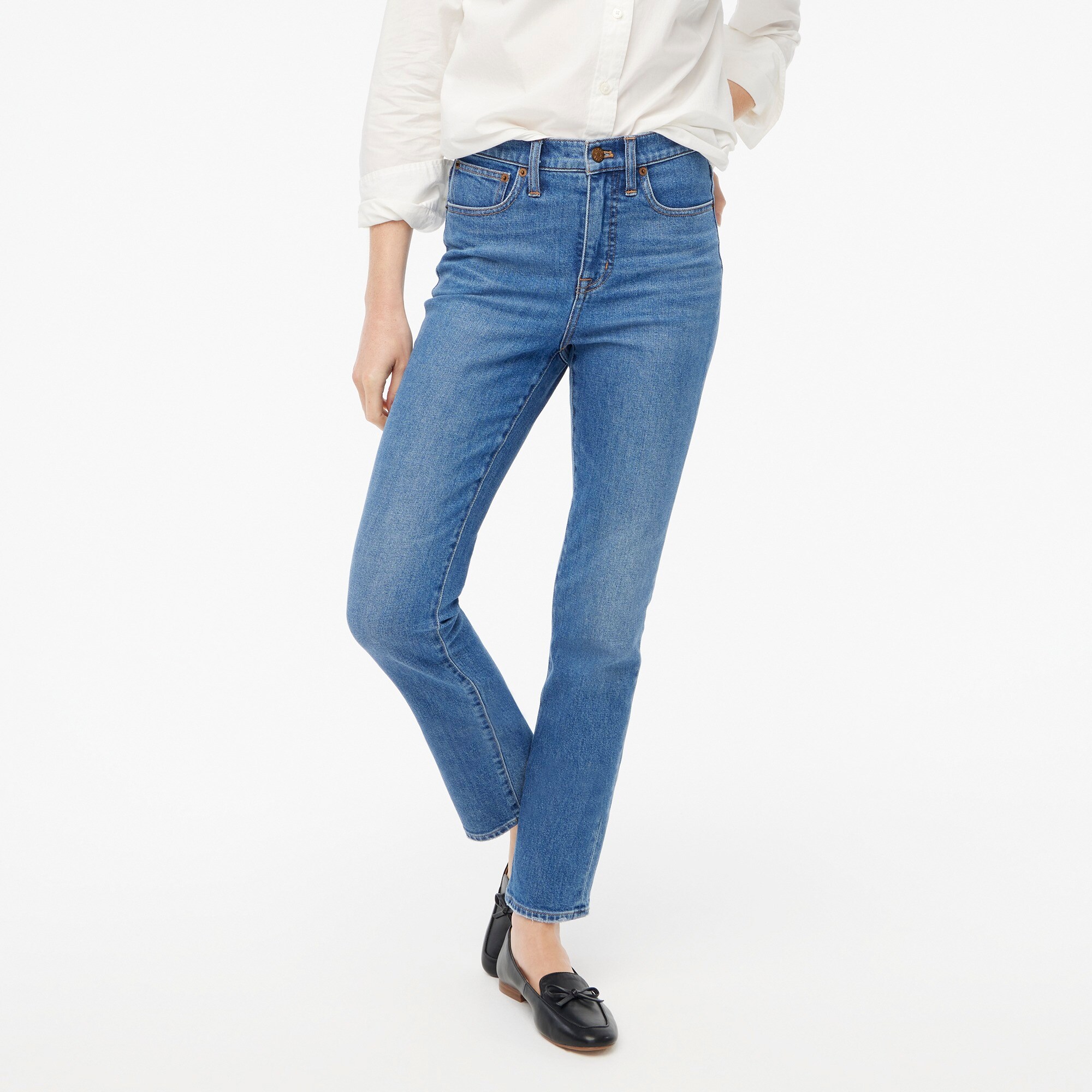 Factory: Essential Straight Jean In All-day Stretch For Women