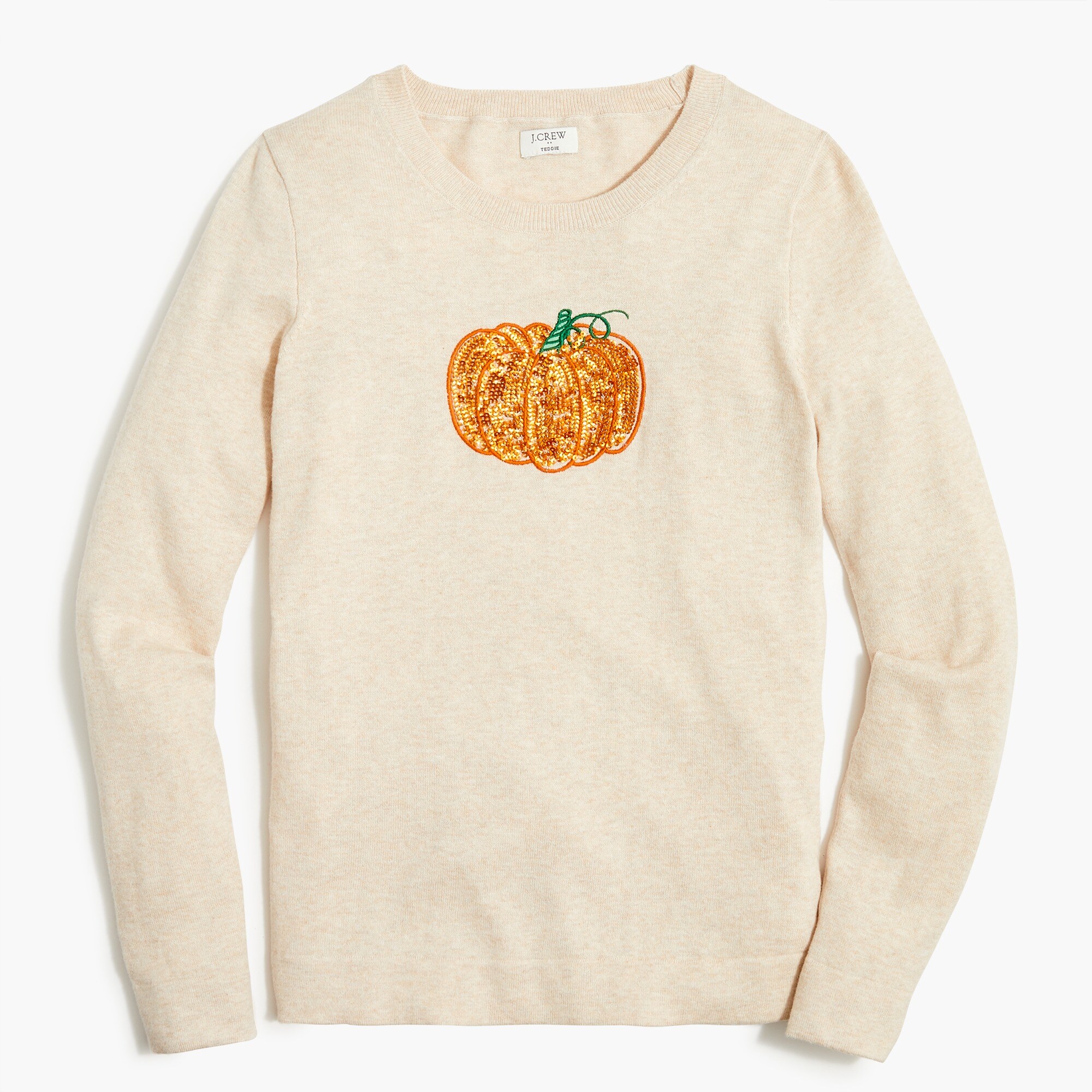 pumpkin teddie sweater for women