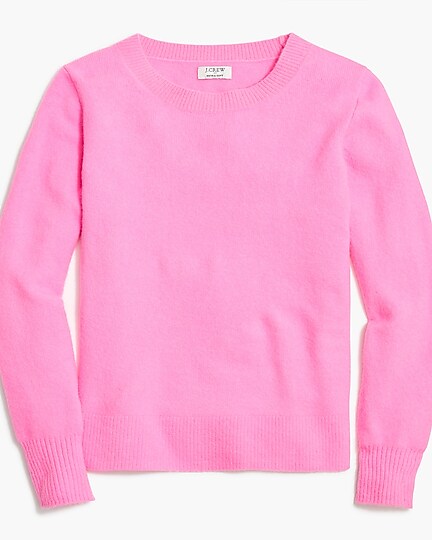 Factory: Crewneck Sweater In Extra-soft Yarn For Women