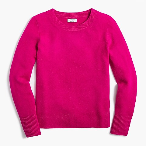 womens Crewneck sweater in extra-soft yarn