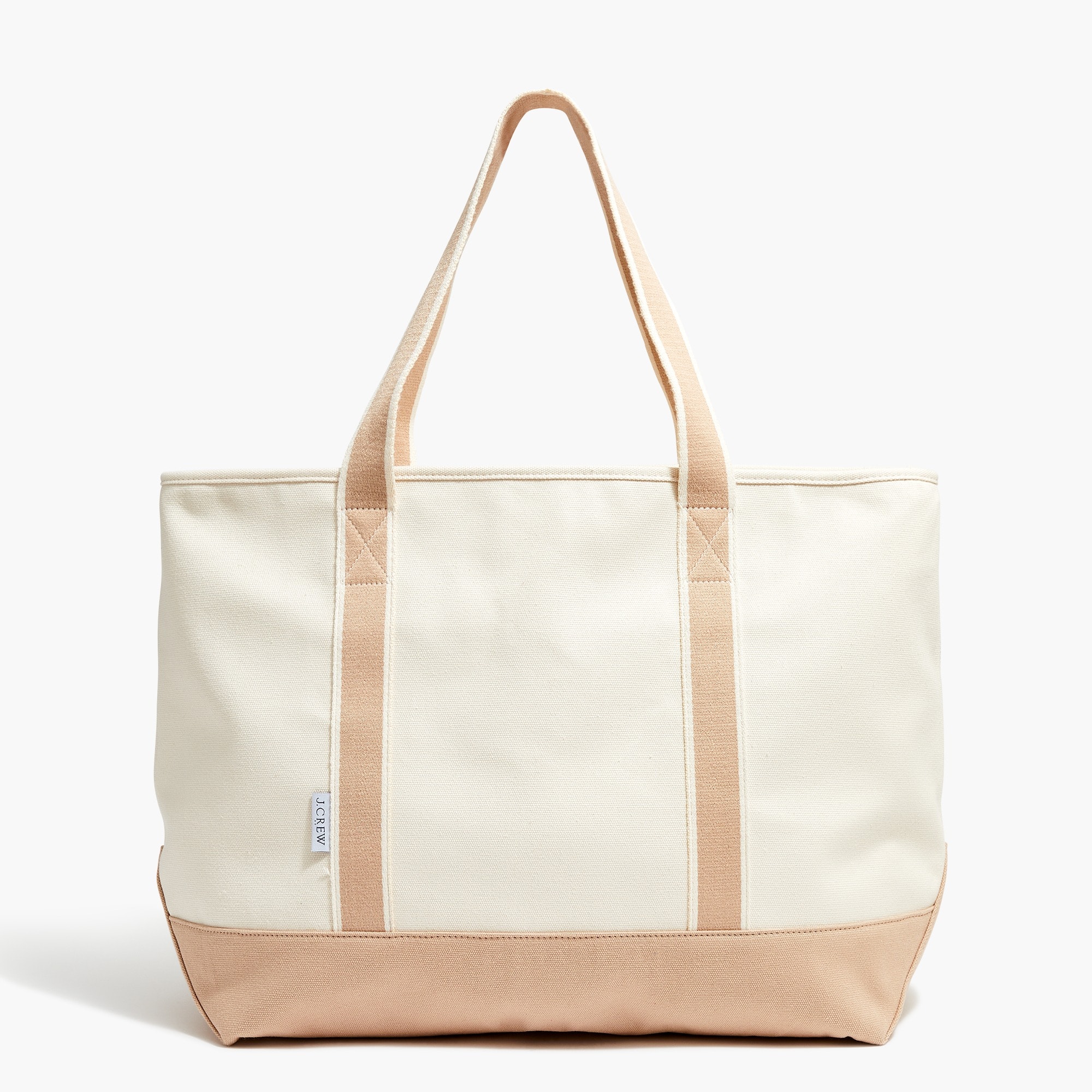Large canvas tote bag