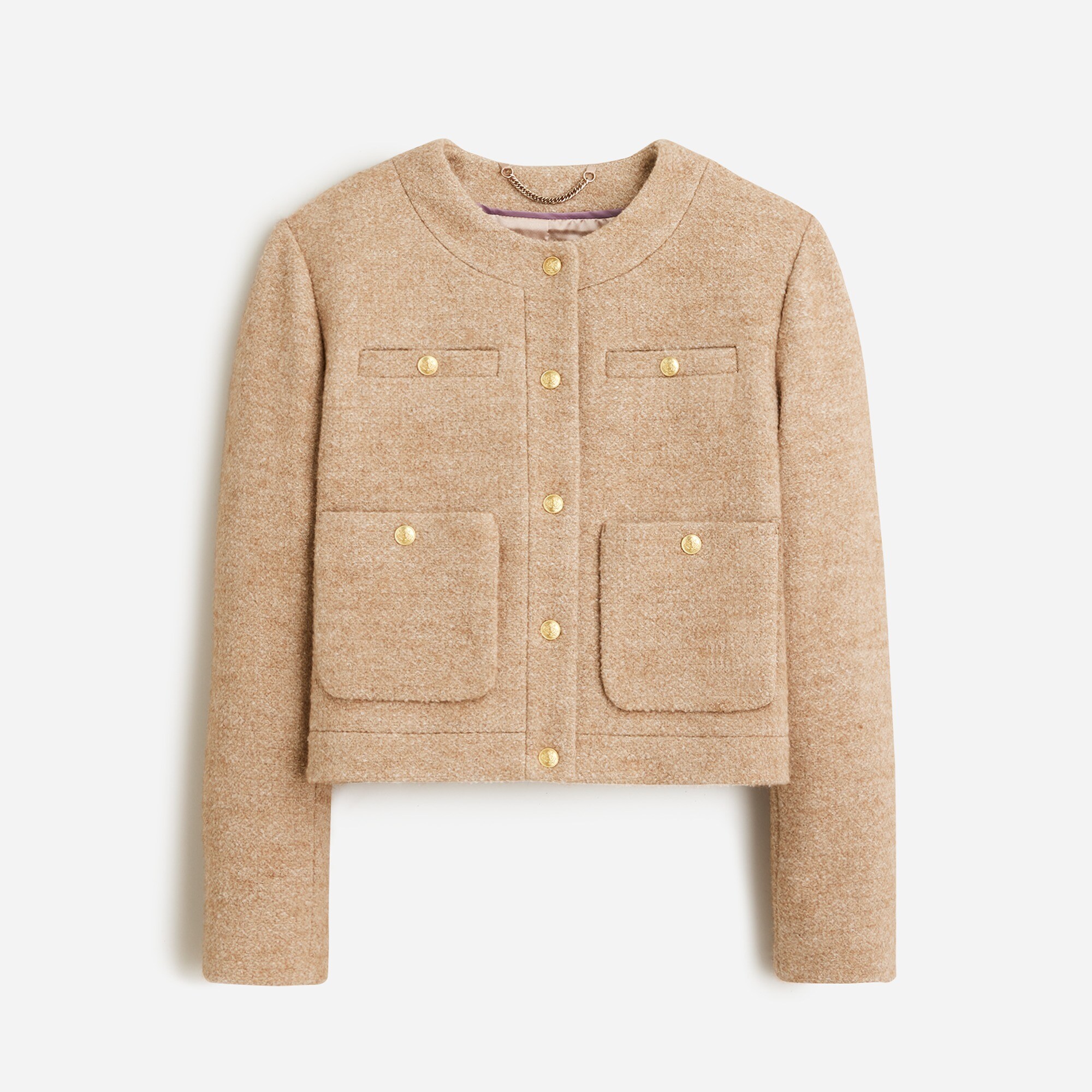 J crew 365 boucle blazer top