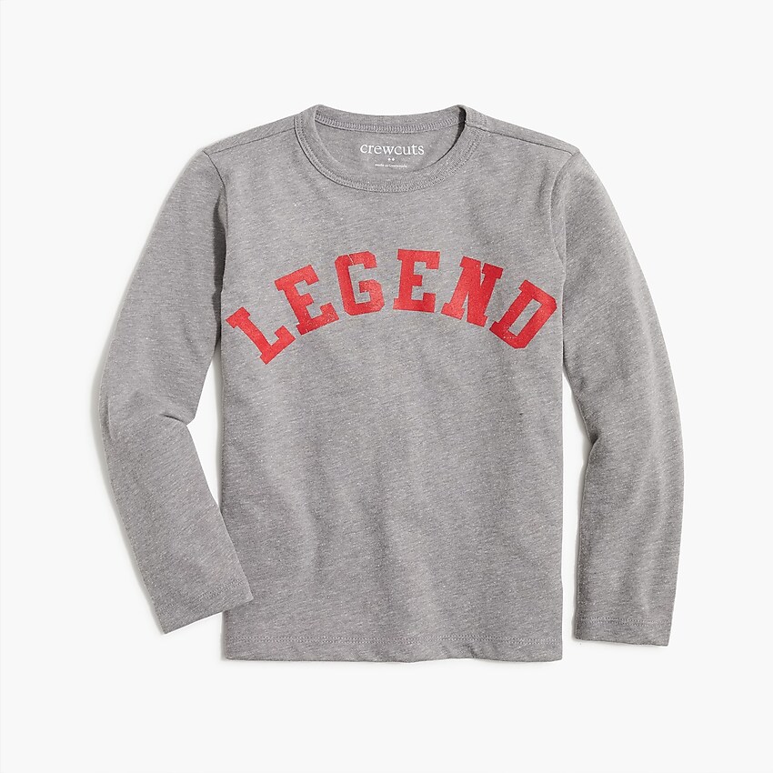 factory: boys' "legend" graphic tee for boys, right side, view zoomed