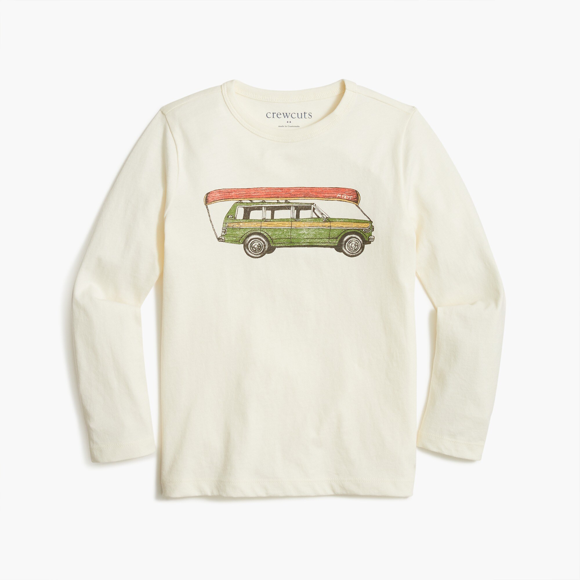Boys' canoe truck graphic tee