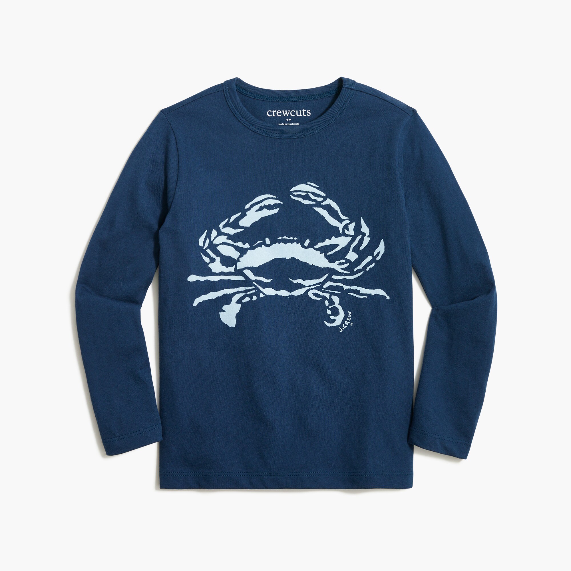 Boys' crab graphic tee