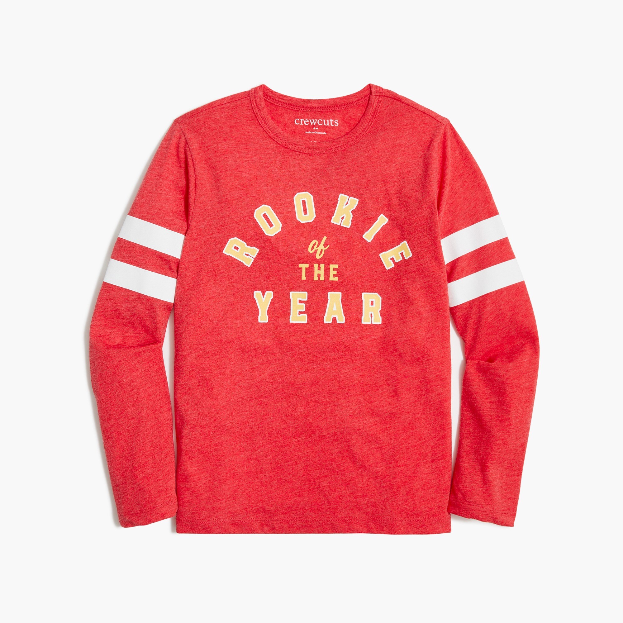 Boys' "Rookie of the year" graphic tee