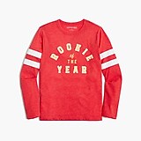 Boys' "Rookie of the year" graphic tee