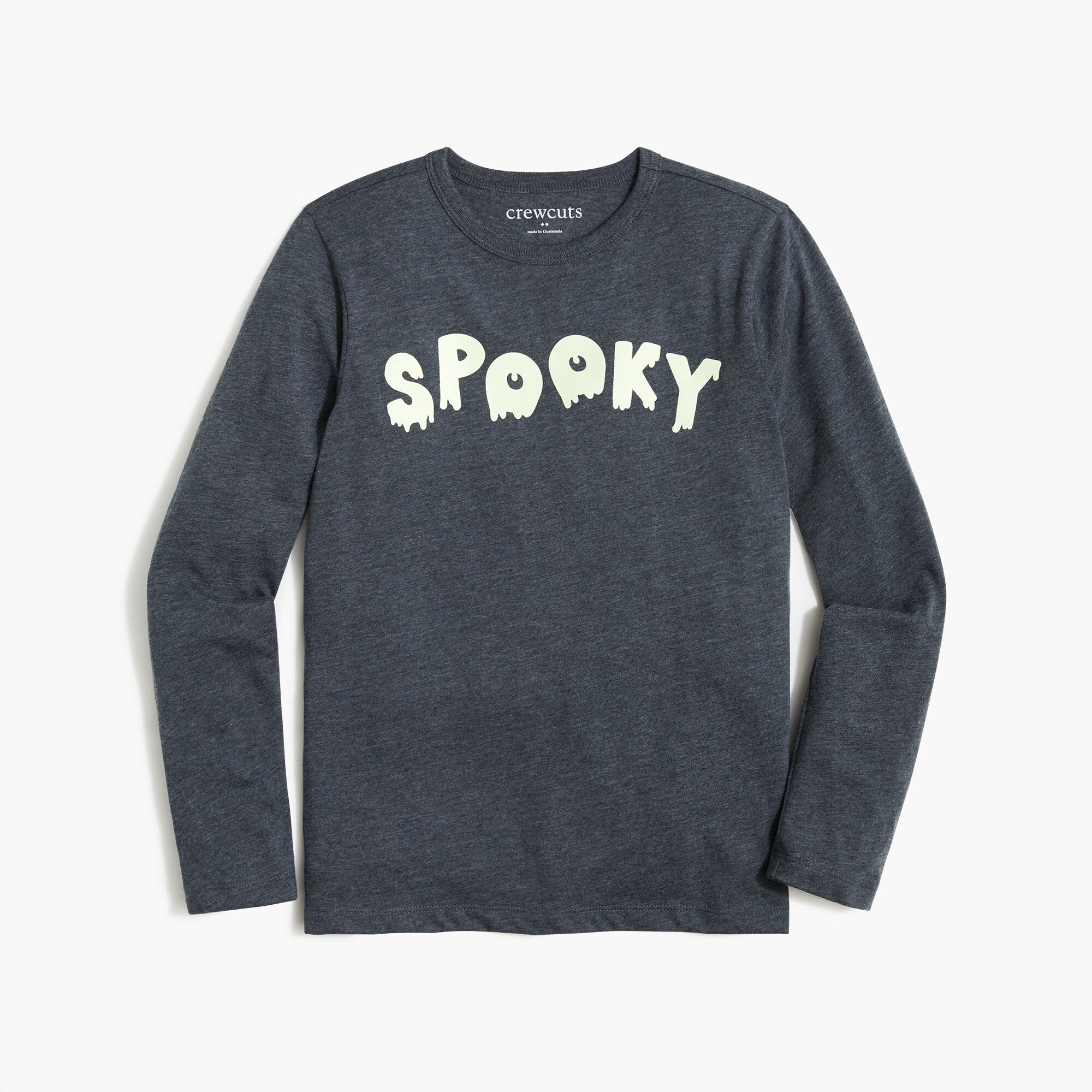 Boys' glow-in-the-dark "spooky" graphic tee