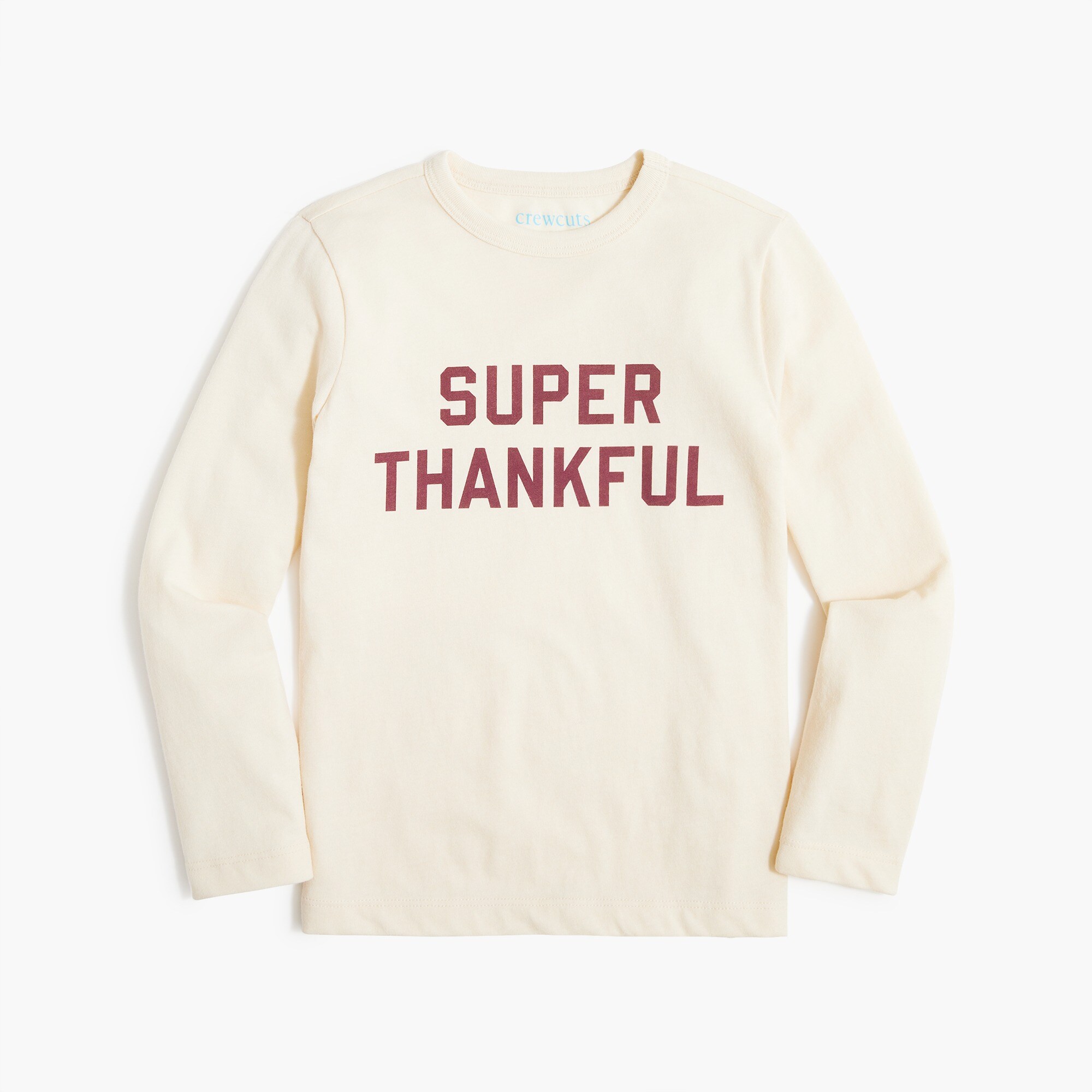 Boys' "Super thankful" graphic tee