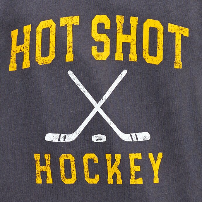 Boys' hockey graphic tee EVENING STORM boys' hockey graphic tee for boys