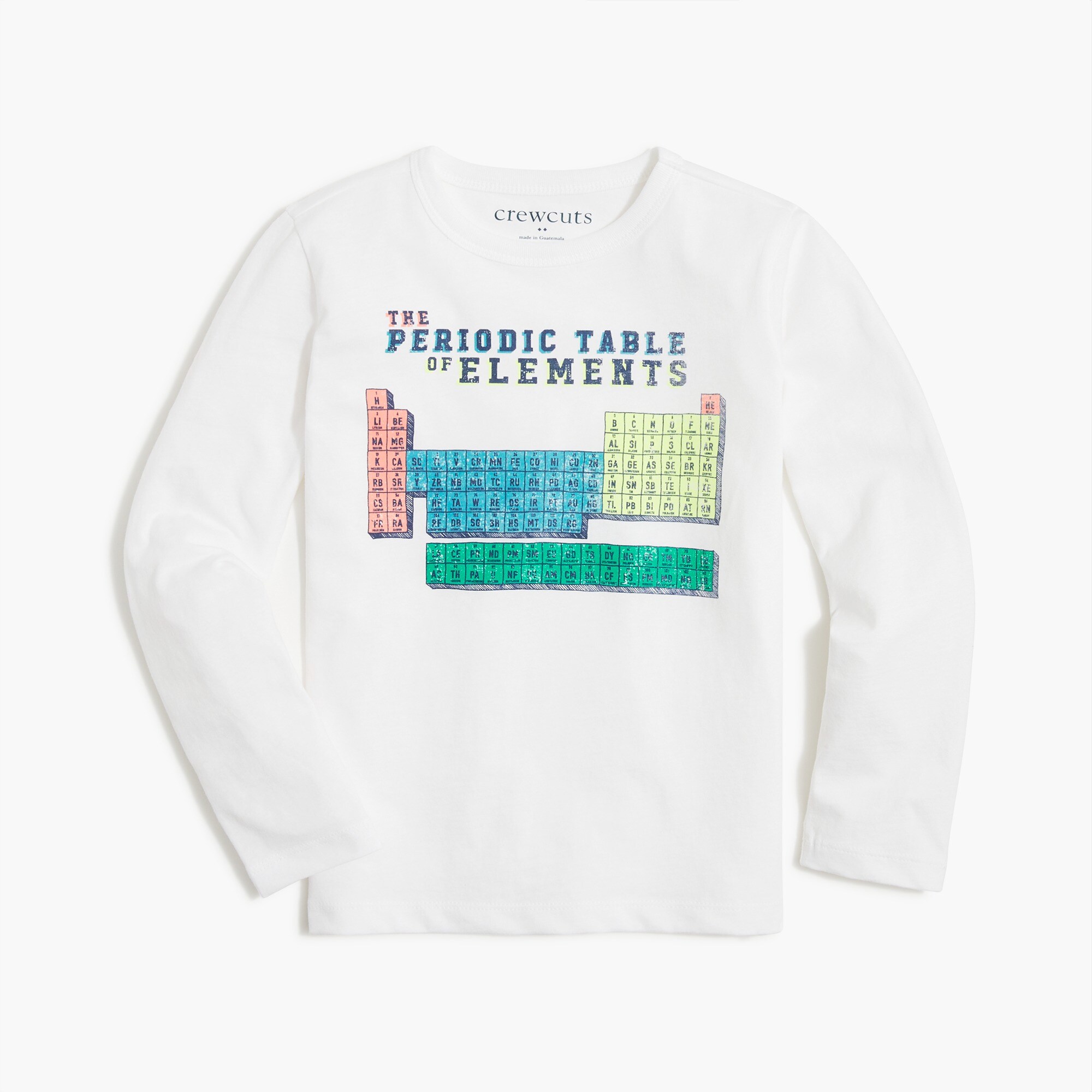Boys' periodic table graphic tee