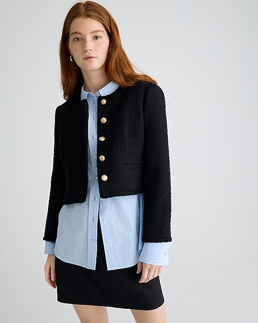 womens Louisa lady jacket in maritime tweed