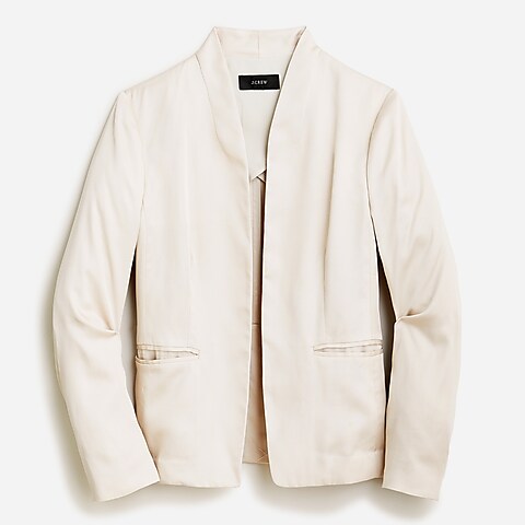 womens Tall going-out blazer in Gramercy twill