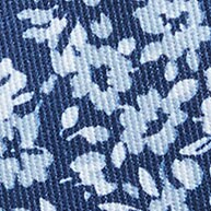 Floral printed baseball hat ANTIQUE NAVY BLUE factory: floral printed baseball hat for women