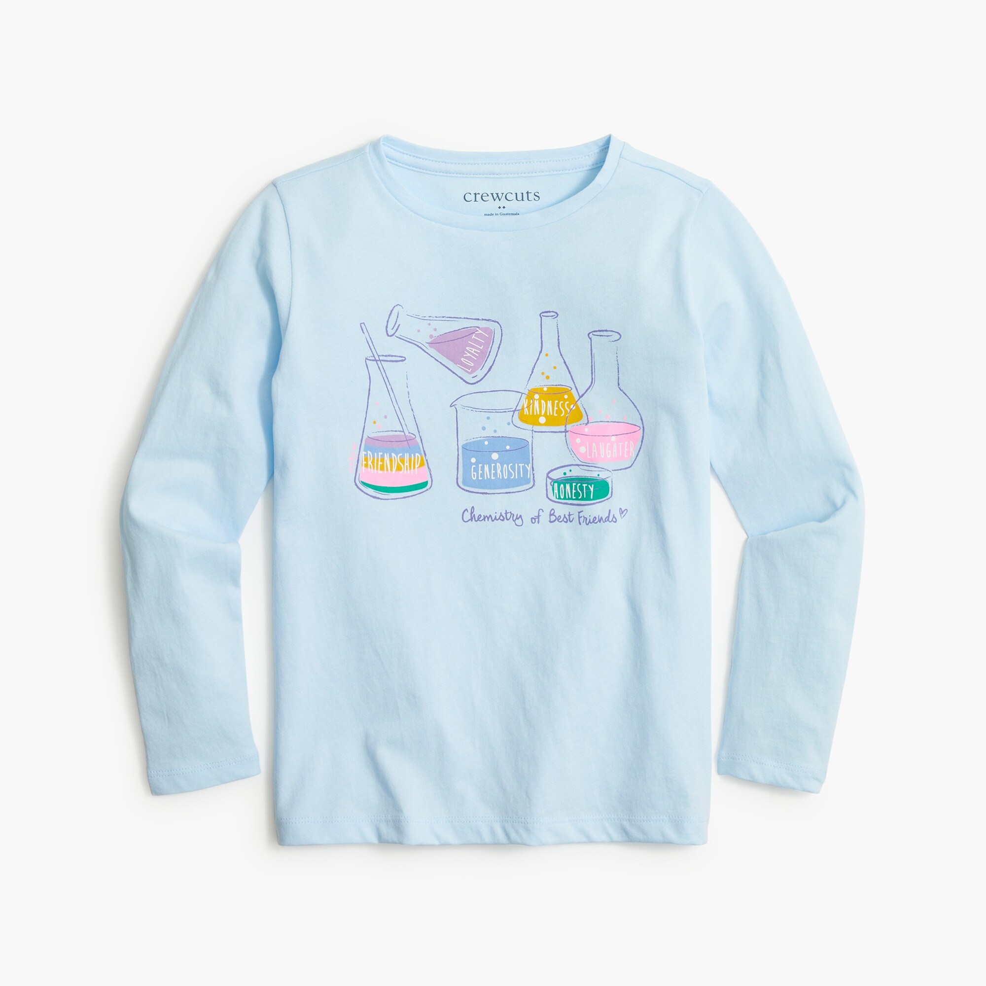 Girls' friendship graphic tee