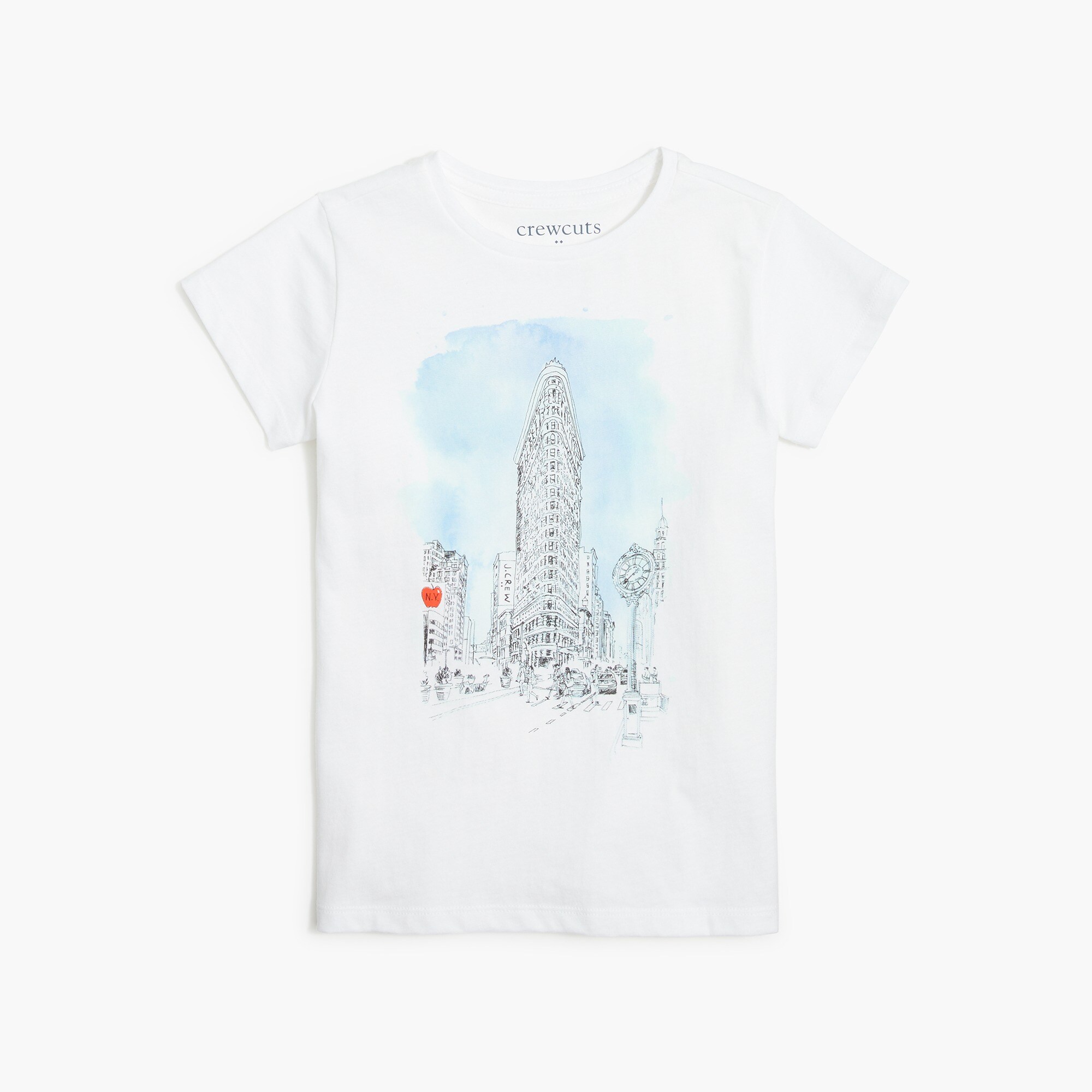 Girls' New York City graphic tee