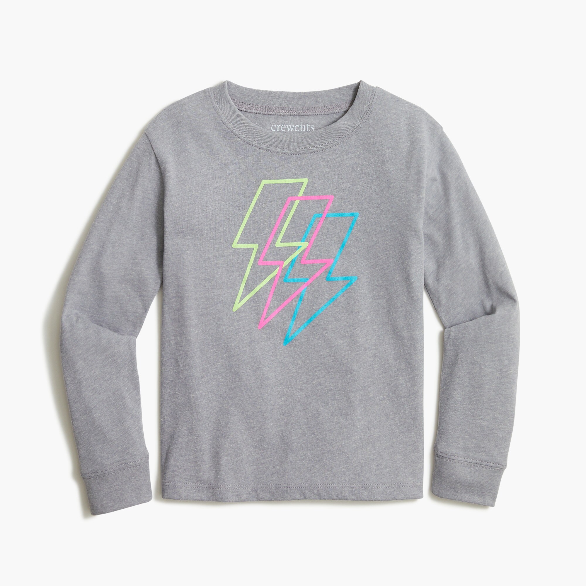 Girls' lightning graphic tee