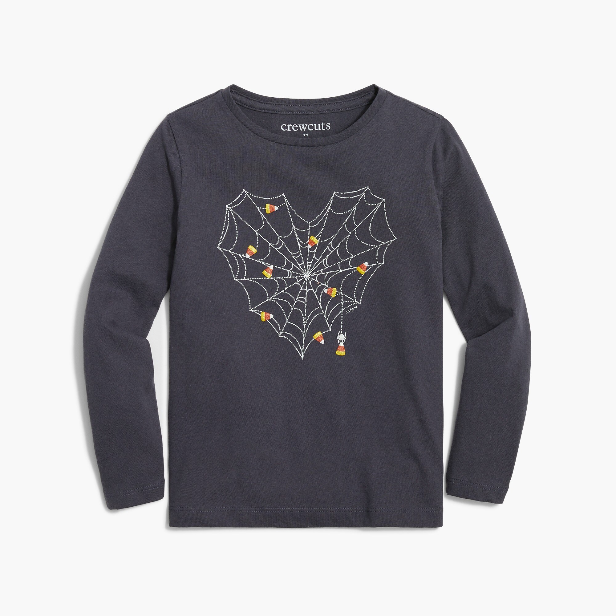 Girls' candy corn graphic tee