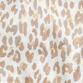 Eco dreamiest short-sleeve pajama set in leopard print IVORY j.crew: eco dreamiest short-sleeve pajama set in leopard print for women