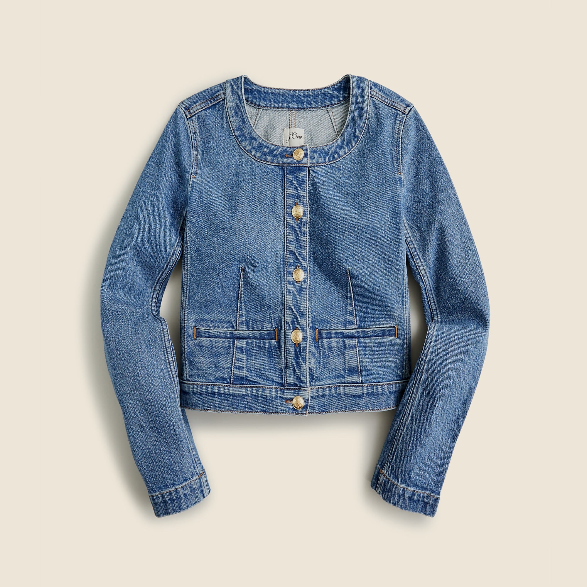 Louisa Lady Jacket In Denim For Women | J.Crew