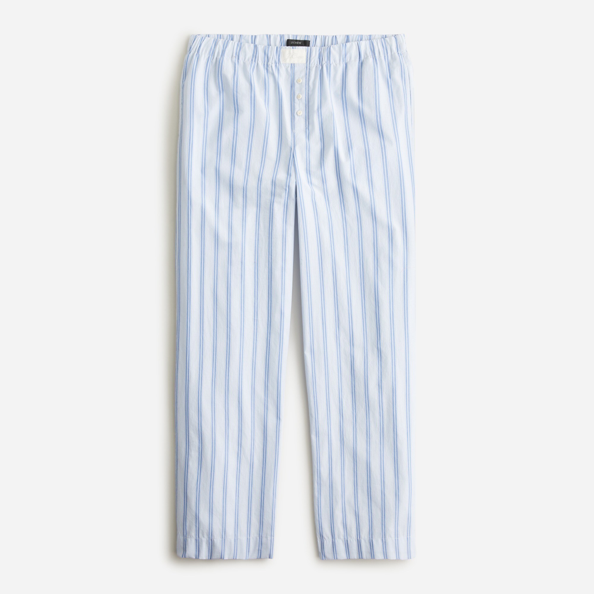 End-on-end cotton pajama pant in stripe