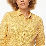 Petite cotton poplin shirt in signature fit