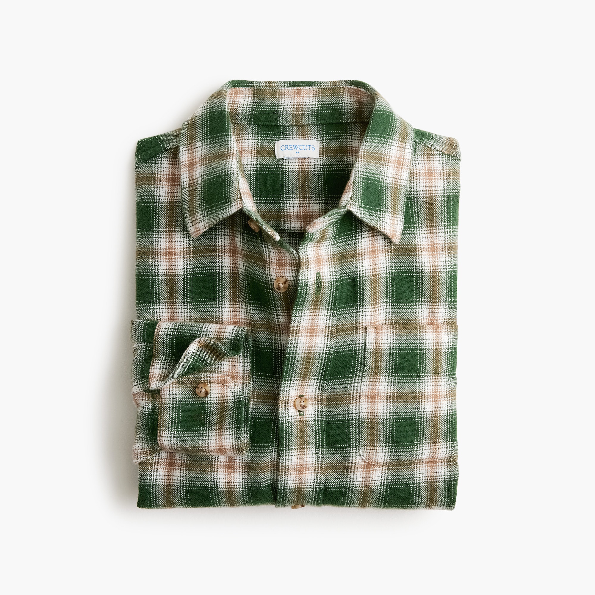 boys' button-up flannel shirt for boys
