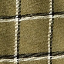 Boys' button-up flannel shirt IVORY MULTI 