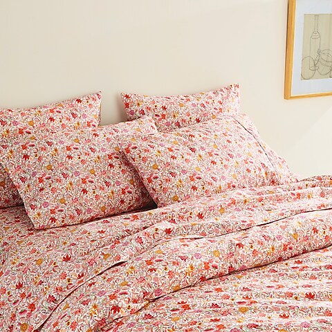 womens Limited-edition king sheet set in Liberty® Garden of Life print