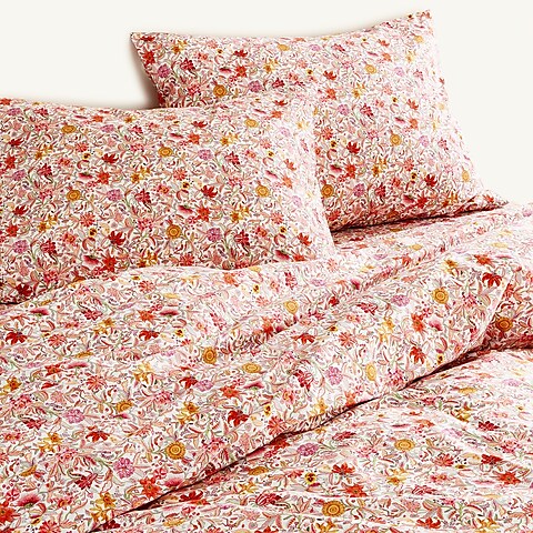 homes Limited-edition twin XL duvet set in Liberty® Garden of Life print