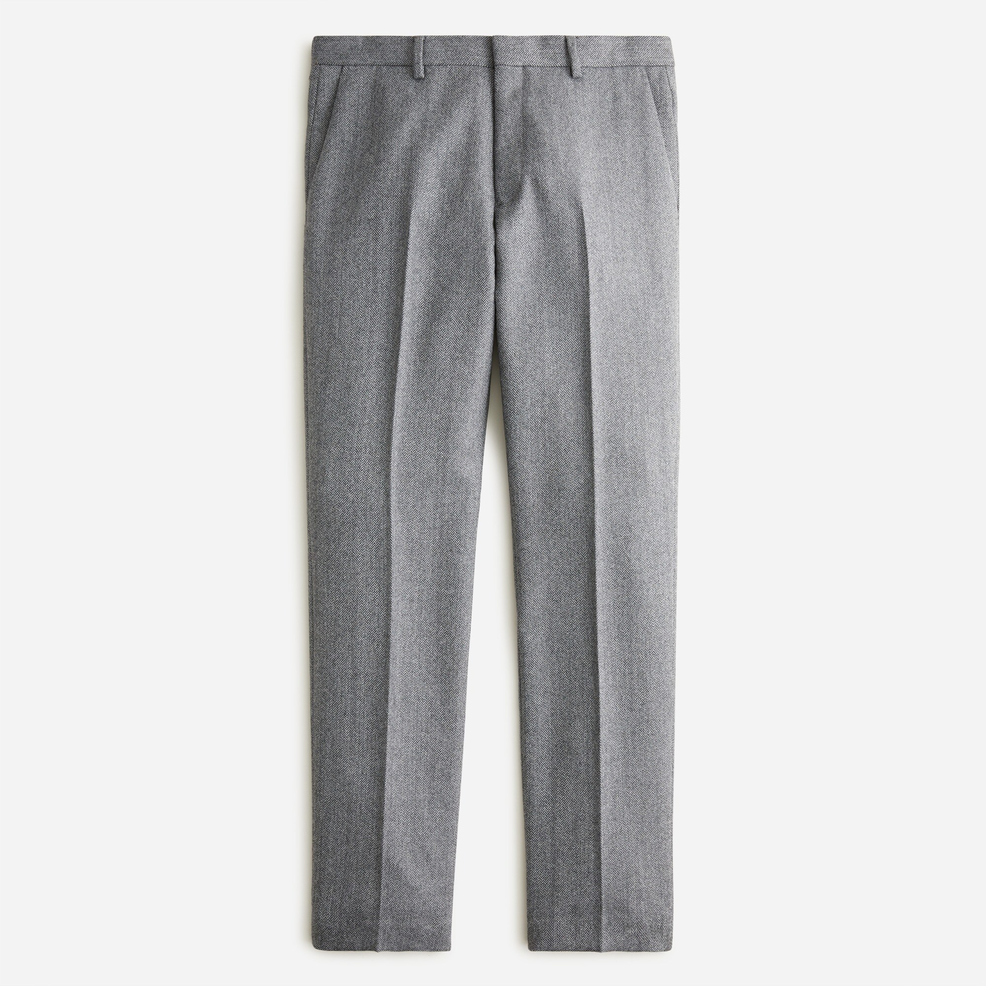 Ludlow Slim-fit suit pant in English wool herringbone