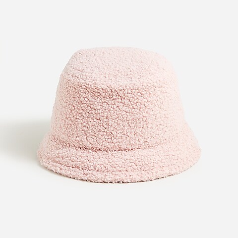 girls Kids' sherpa bucket hat