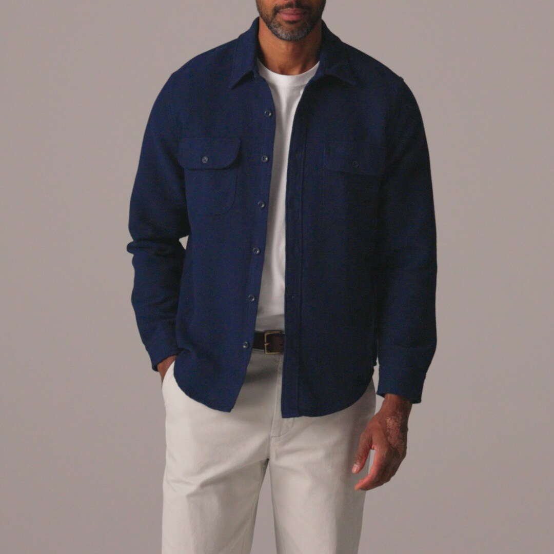J.Crew Heavyweight Chamois Workshirt For Men
