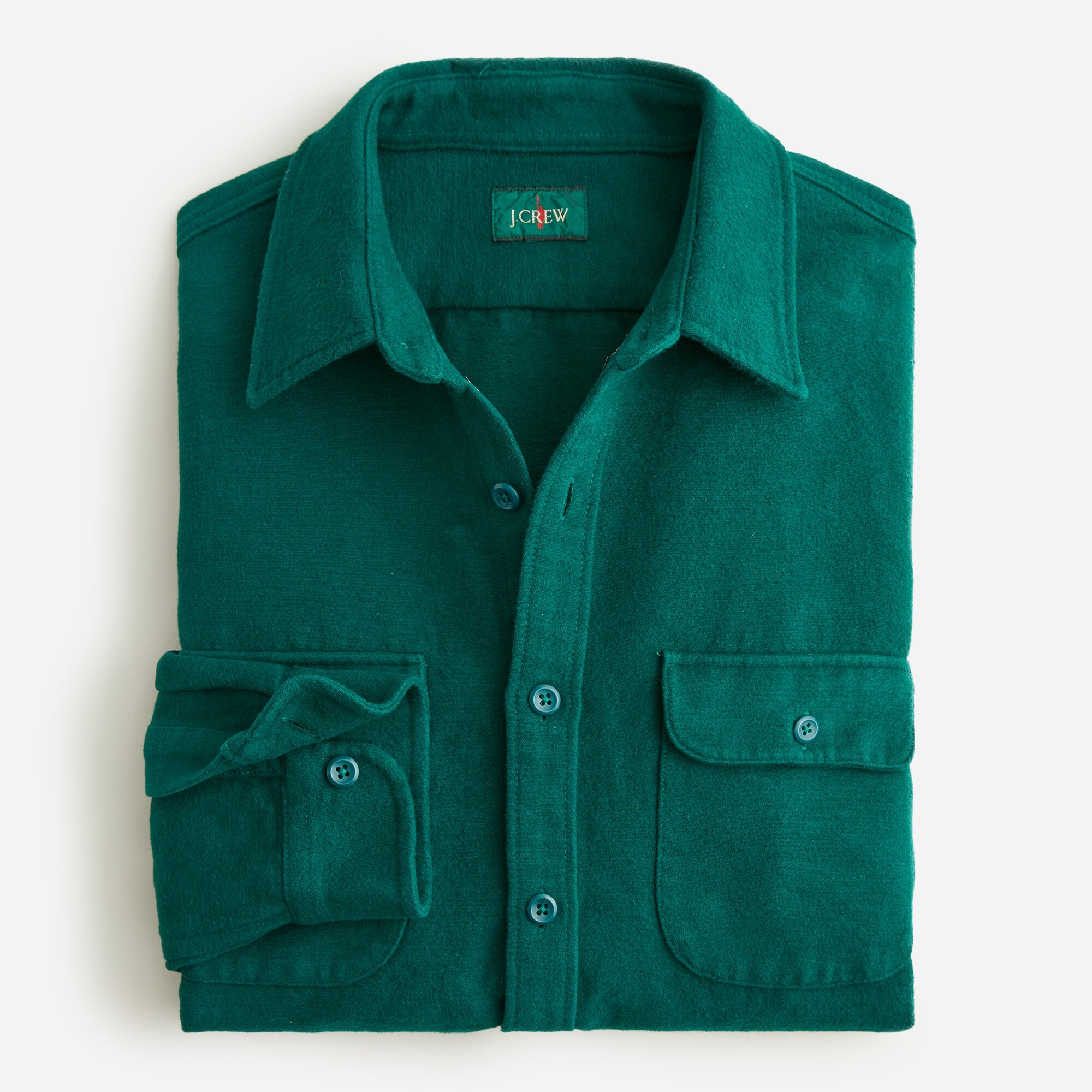 J.Crew Heavyweight Chamois Workshirt For Men