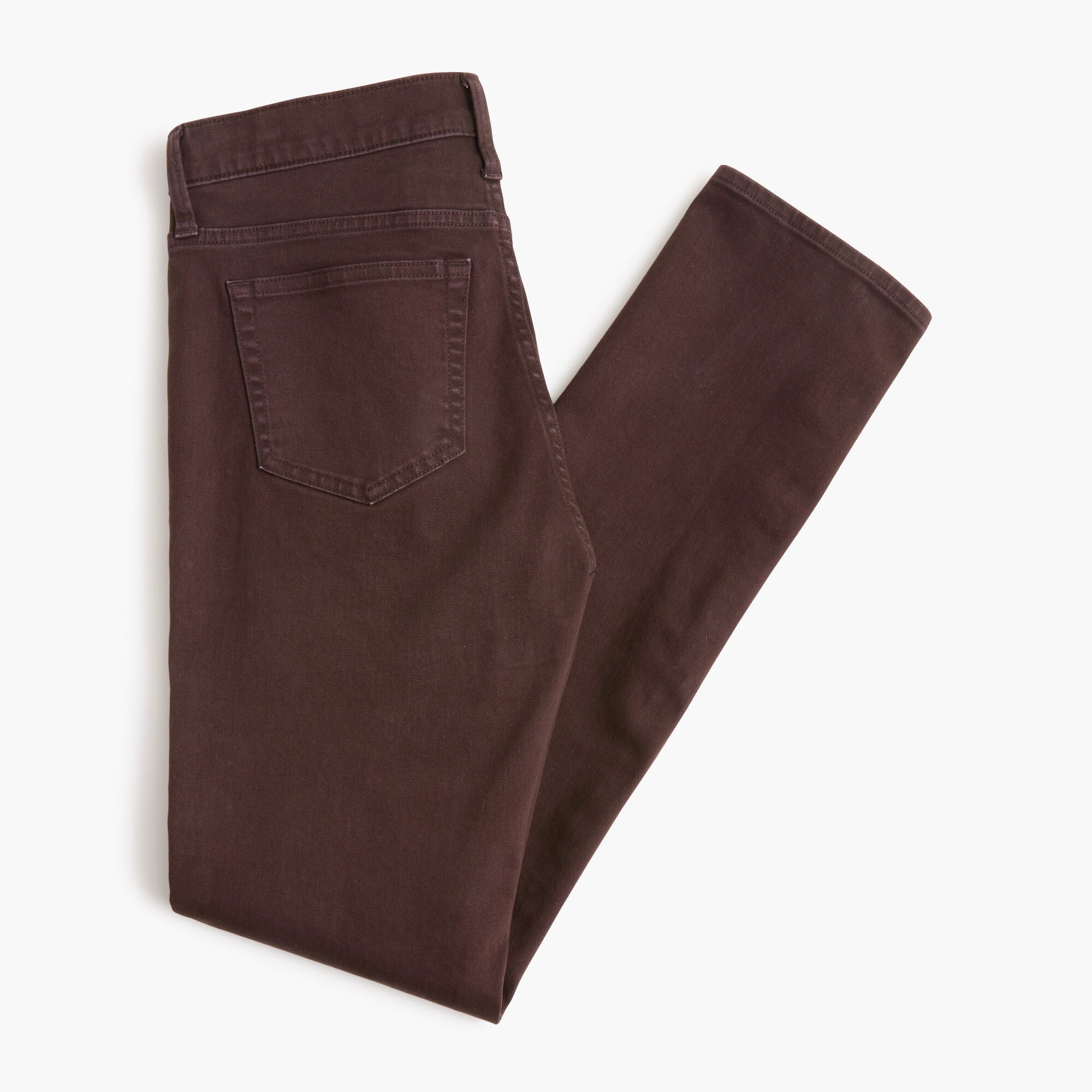 Slim-fit garment-dyed five-pocket jean