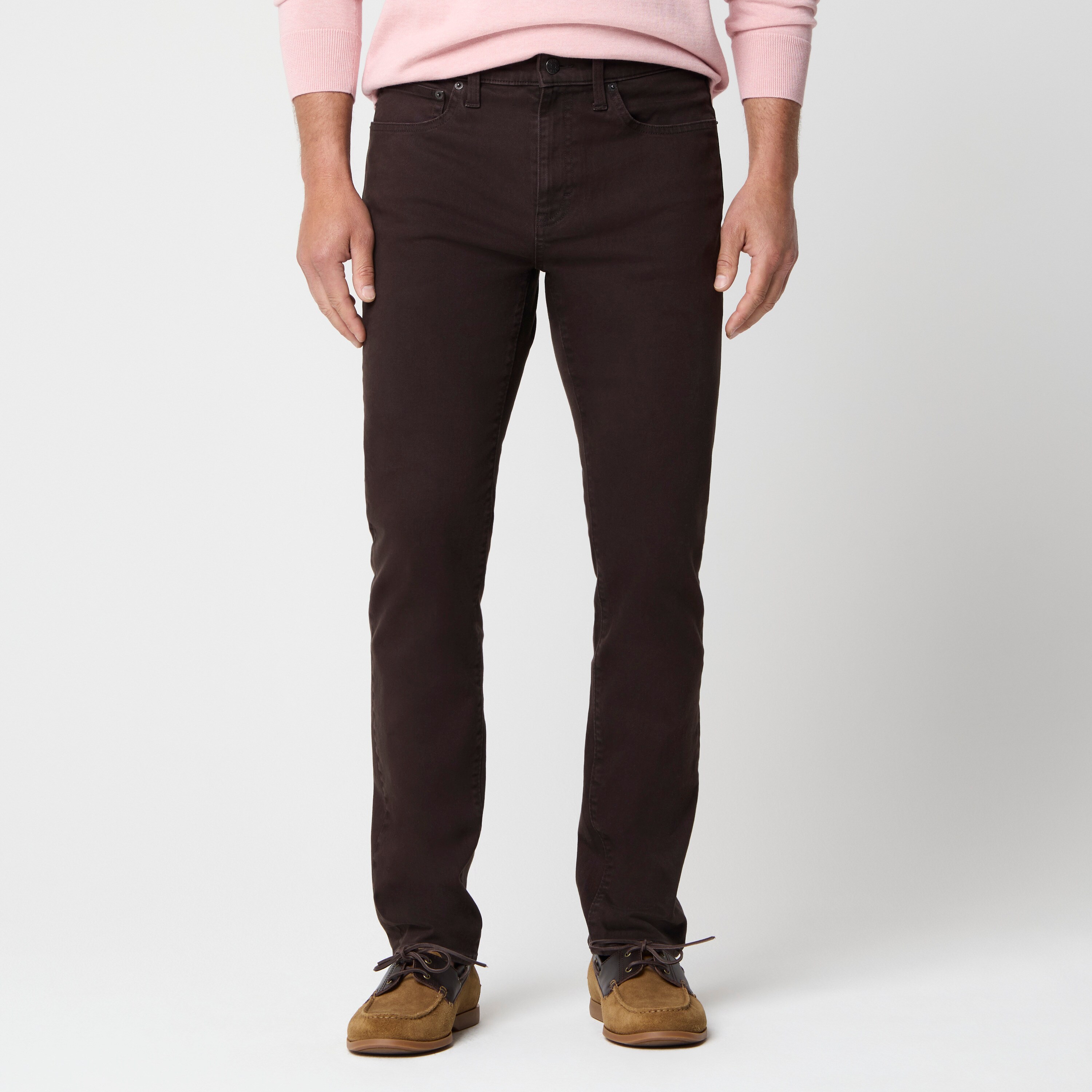 Slim-fit Garment-dyed Five-pocket Jean For Men | Factory