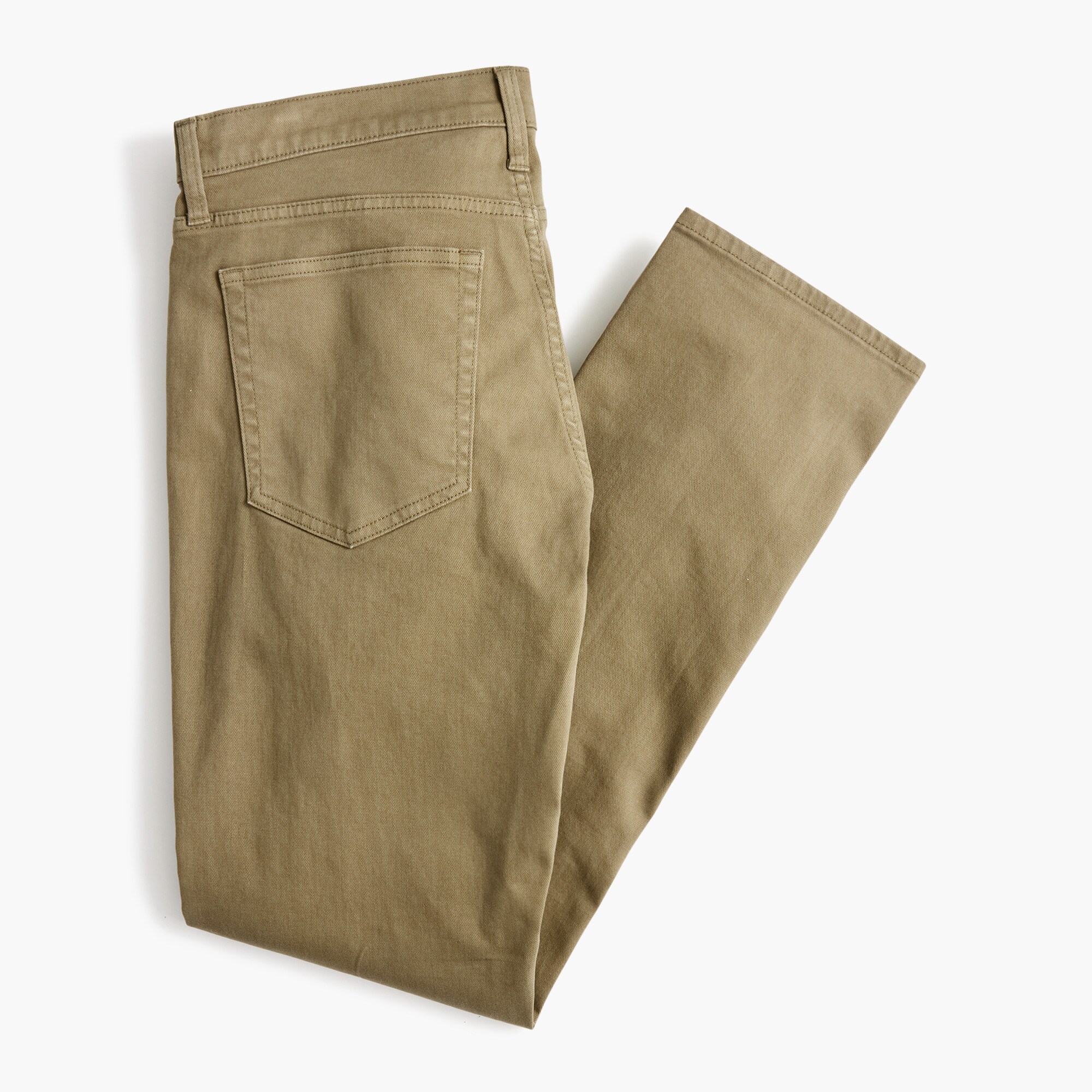 Slim-fit Garment-dyed Five-pocket Jean For Men | Factory