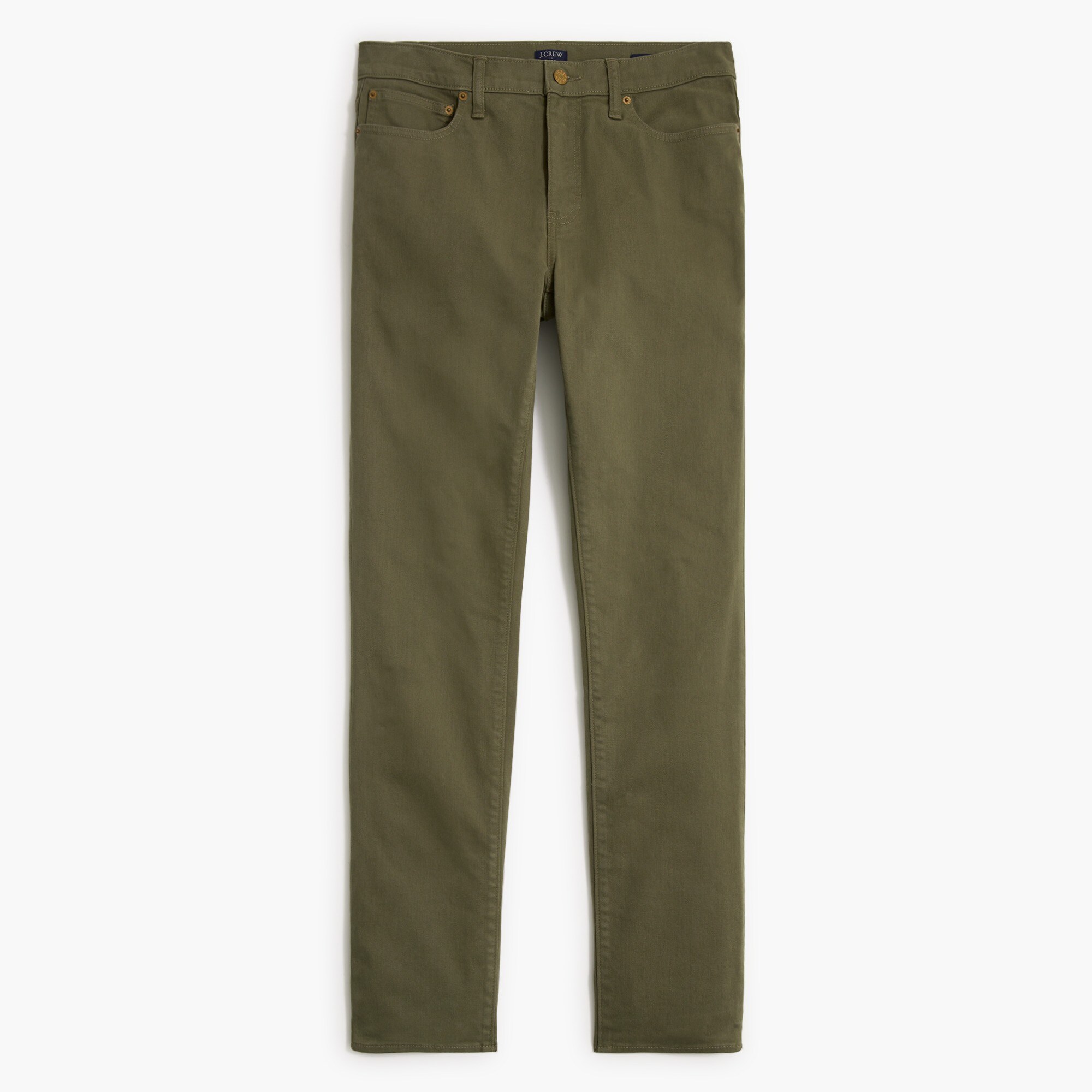 mens Slim-fit garment-dyed five-pocket pant