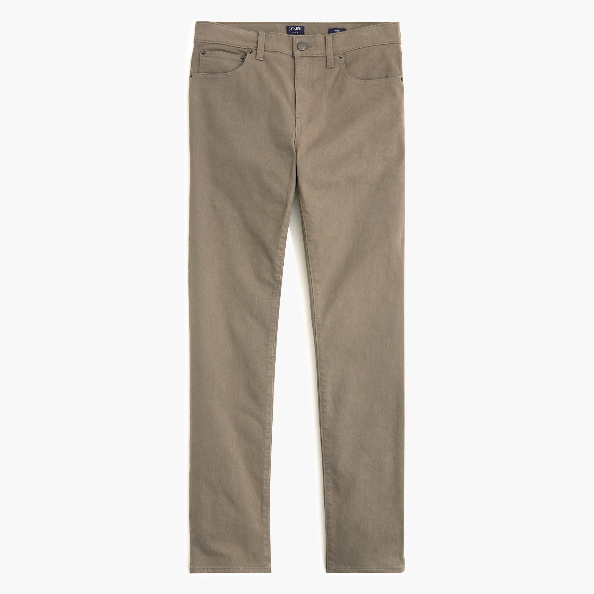 mens Slim-fit garment-dyed five-pocket jean