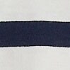 Girls' striped turtleneck WHITE NAVY STRIPE factory: girls' striped turtleneck for girls