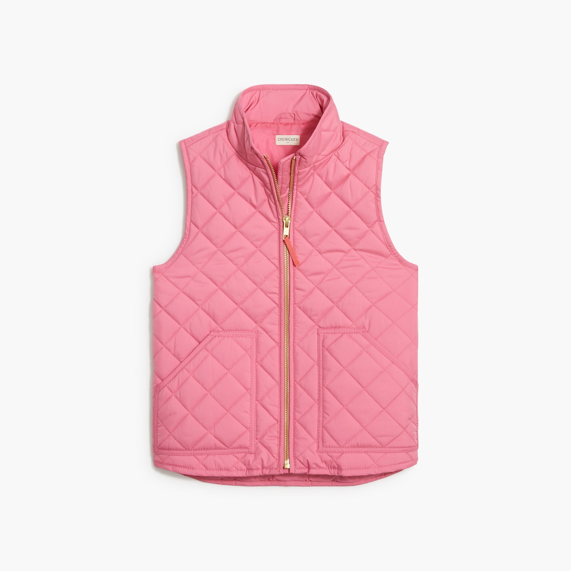 Girls' quilted vest